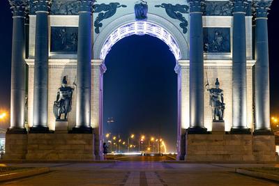 Триумфальная арка в Москве завершила процедуры омоложения! - туристический  блог об отдыхе в Беларуси