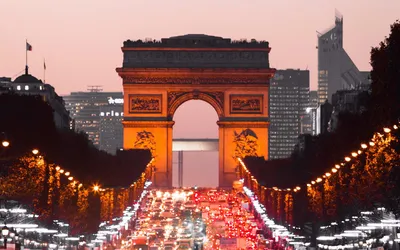 Триумфальная арка в Париже, Франция: история, архитектура