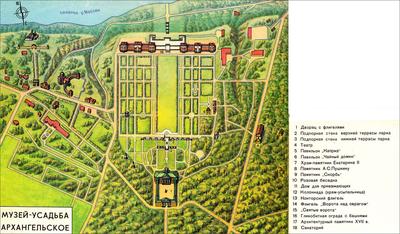 Дворцово-парковое великолепие усадьбы Архангельское