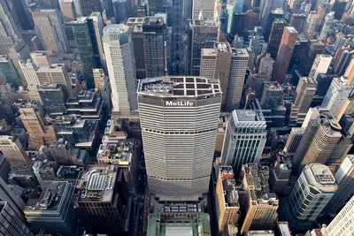 Вид Центр Нью Йорка Сша Жилые Офисные Здания стоковое фото ©frimufilms  548545498