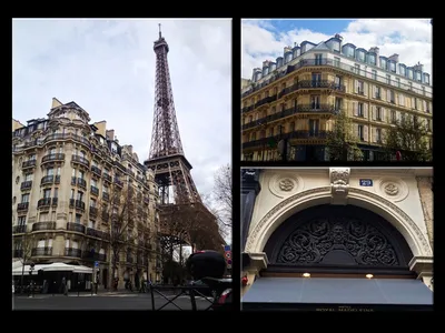 Здания в стиле модерн в Париже, Франция | Пикабу