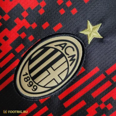 АС Милан 2022-2023 четвертая футболка ASM-82 ⚽️ Купить от 2 190 руб. в  интернет-магазине спортивной атрибутики — footrig