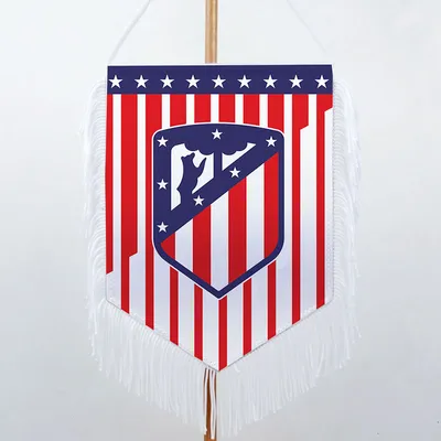 Вымпел с логотипом ФК Атлетико Мадрид (Atletico Madrid)