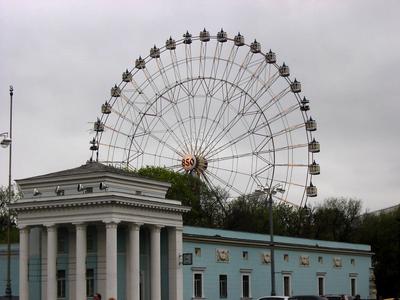 Аттракционы и развлечения на ВДНХ. Москва. Май 2012. (47 фото)