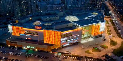 ТРЦ Аура, Новосибирск - праздничное оформление | BigDecor