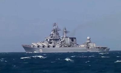Российский ракетный крейсер \"Москва\" отправят на перехват АУГ  Великобритании в Сирии