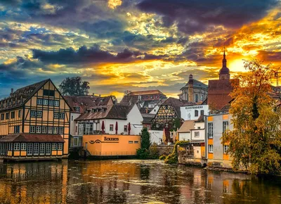 Город Бамберг (Германия) - Фотографии города и досторимечательностей