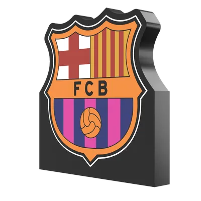 Europe, year 2021, Barcelona Football Club flag and coat of arms team in  the new Super League championship, illustration Stock Photo - Alamy