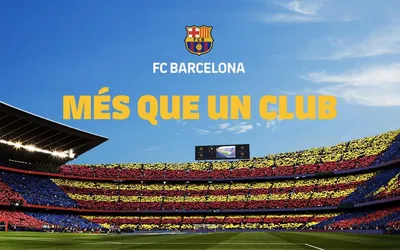 ФК Барселона лого обои для рабочего стола, картинки и фото - RabStol.net