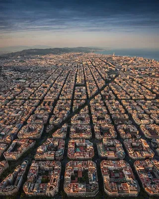 Барселона фото сверху