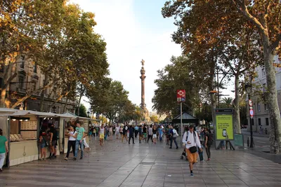 Рамбла – главная туристическая улица Барселоны - Барселона10 - путеводитель  по Барселоне