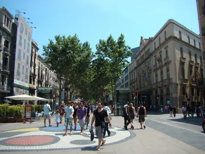 Рамбла/La Rambla (Барселона/Barcelona - Испания)