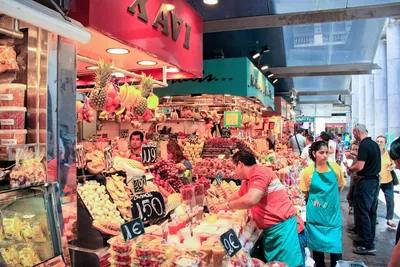 В каждой стране захожу на рынок. Что продают на рынке Бокерия в Барселоне?  (показываю) | Анна Эрфурт | Дзен
