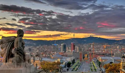 Барселона в феврале фото фотографии