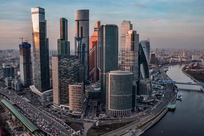 100 фото с крыши башни \"Москва\" в Московском Сити