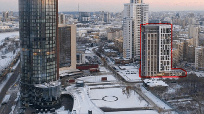 Екатеринбургская квартира в «Башне Исеть» за 130 млн рублей, фото