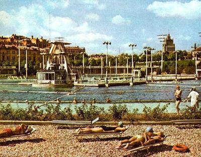 Бассейн «Москва», 1964 год | Пикабу