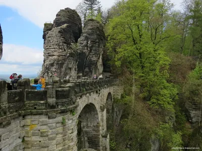 Бастай,Саксонская Швейцария. Германия.