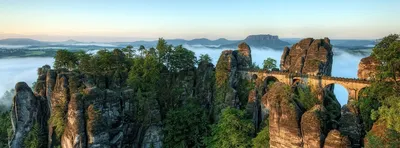 Бастай - удивительное каменное чудо Германии