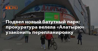 Батутный парк, из-за которого чуть не закрыли «Алатырь», узаконят до 1  сентября - 28 мая 2018 - Е1.ру