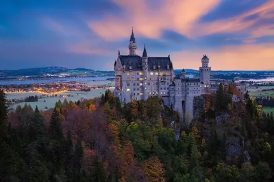 Магнитный холодильник Neuschwanstein, замок Бавария, Германия, с фиксацией  туристических сувениров, домашние аксессуары 24824 | AliExpress