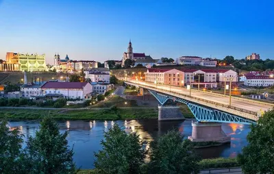 Гродно - город на западе Беларуси, на берегах реки Неман