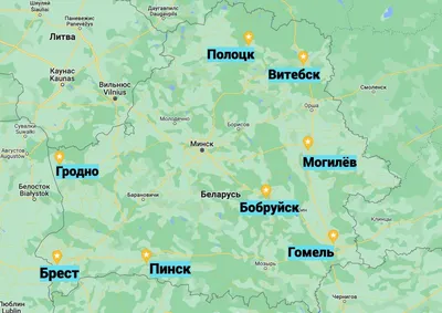 Вся Беларусь за неделю (автобусный тур с посещением замков, 7 дней) -  Экскурсионные туры в Беларусь из Москвы