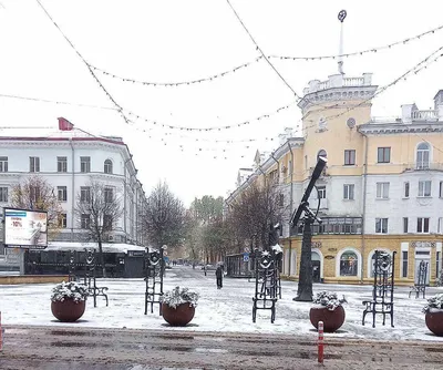 Фотобродилки | Могилев, Беларусь: город под снегом