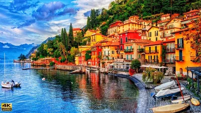 Италия: озеро Комо, Белладжио - YouTube