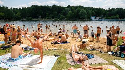 Зону отдыха \"Озеро Белое\" в Москве закрыли из-за плохого качества воды –  Москва 24, 22.07.2022