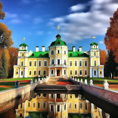 Дворец Пусловских, Белоруссия» — создано в Шедевруме