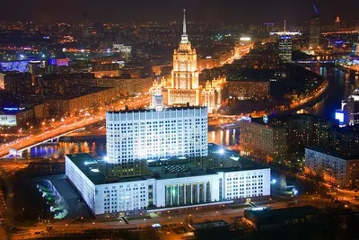Дом Правительства России («Белый дом»). Москва. Фото