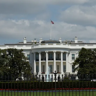 Белый Дом в вашингтоне, Вашингтон, США Редакционное Стоковое Фото -  изображение насчитывающей заречье, прописно: 201336688