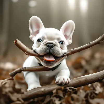 4-недельный щенок французский бульдог Стоковое Фото - изображение  насчитывающей французско, крест: 163677422