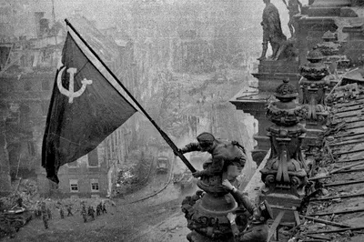 Аэрофотосъемка Берлина в 1945 году.