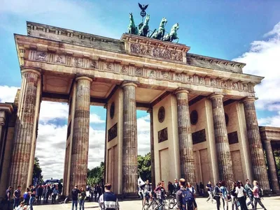 Berlin, Brandenburg gate | Берлин, Бранденбургские ворота 1945 – Color by  Klimbim 0.2