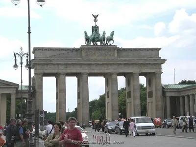Бранденбургские ворота, Берлин» — создано в Шедевруме
