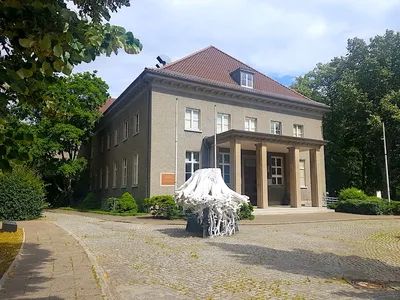 Berlin Karlshorst German Russian museum, building where Germany signed  capitulation on May 8, 1945 Stock Photo - Alamy