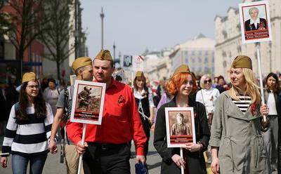 Стал известен маршрут участников акции \"Бессмертный полк\" в Москве -  Российская газета