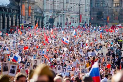 Бессмертный полк в Монголии