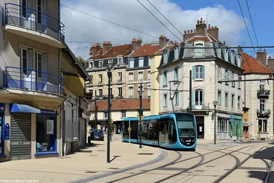 Трамвай Безансона, Франция