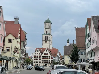 Central Square with the Townhall in Biberach, Germany Editorial Image -  Image of biberach, wuerttemberg: 152022680