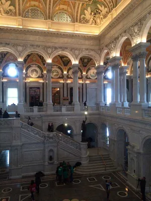 Читальный зал библиотеки Конгресса США. Фотограф Alexey Elkin