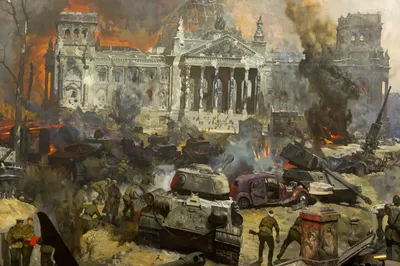 Открытие панорамы «Битва за Берлин. Подвиг знаменосцев» • Президент России