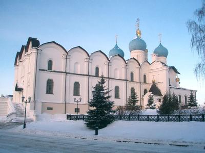 File:Казанский Кремль, Собор Благовещенский кафедральный.jpg - Wikimedia  Commons