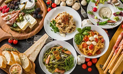 Блюда итальянской кухни фото