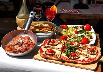Блюда итальянской кухни фото фотографии