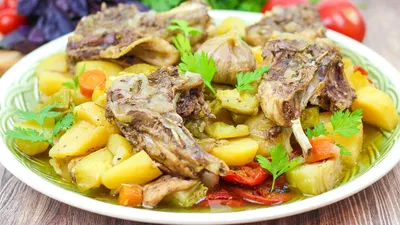 Кебаб из баранины в казане на курдючном сале, пошаговый рецепт с фото