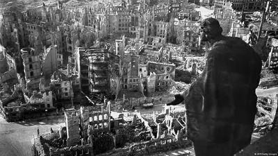 Бомбардировка Дрездена фото