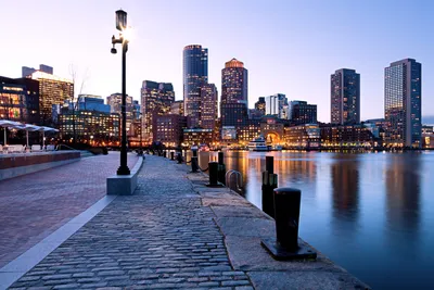Boston Street Aerial View Stock Photo | Royalty-Free | FreeImages